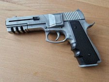 SKY MARSHALL 27 CM No. 208 0941 12-SCHUSS PISTOLE Zündplättchen Spielzeugpistole