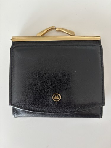 Vintage portemonnaie echtleder - vintage,