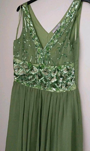 Abendkleid glitzer pailletten - abendkleid,