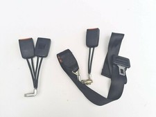 VW Polo 86c Beckengurt Hinten Mitte mit 3x Gurtschloss 867857739 867857713C SET