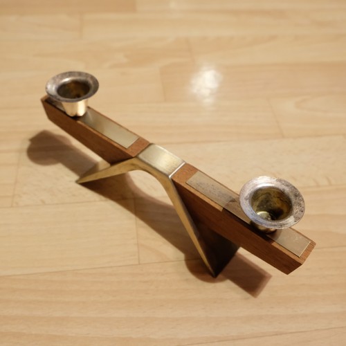 Kerzenleuchter aus holz und - kerzenleuchter,