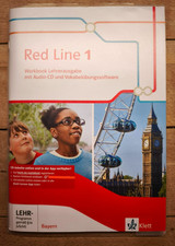 Red Line 1 Bayern - Workbook Lehrerausgabe mit Audio-CD und Übungssoftware 2017