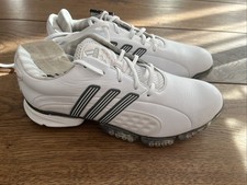 TOP NEU Golfschuhe Adidas W powerband 2.0 weiß Gr. 42 Damen Spikes NP € 149,95