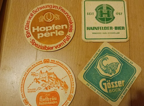 Alter bierdeckel aus - alter,