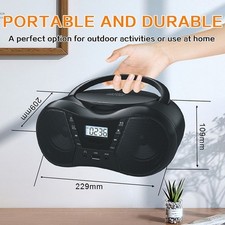 Tragbare Stereoanlage für