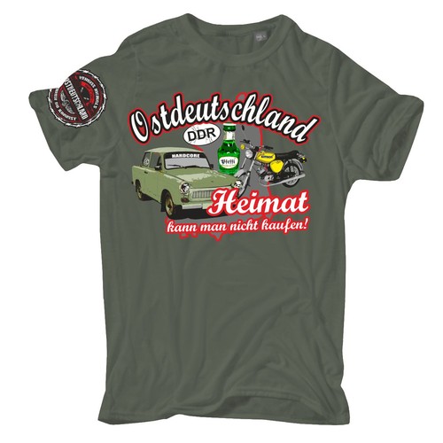 Herren shirt ostdeutschland - herren,