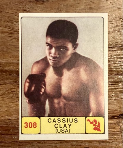 Panini 1968 cassius clay - 1968, /