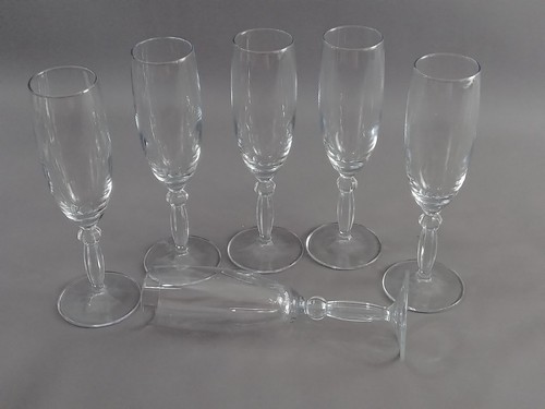 6er set sektgläser gedeckter - 6er,