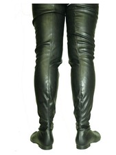 Crotch kunstleder flach