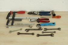 Werkzeug Konvolut *Seitenschneider Schraubzwinge Maulschlüssel Heyco Blechschere