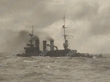 Foto AK Schlachtschiff