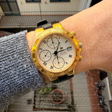 Herren Uhr Raymond Weil Vintage 1994 Ref 7715 Chrono Automatik 7750 Plac 38mm