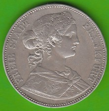 Münze Silber Taler Frankfurt