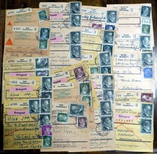 20x Karte Paket Paketkarte