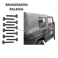 10x Verdecklaschen für