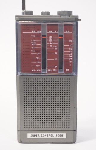 Vintage transistor radio super - radio,