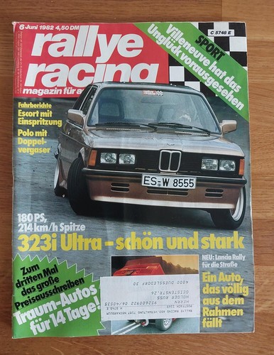Rallye racing 1982 - 06/1982, e21