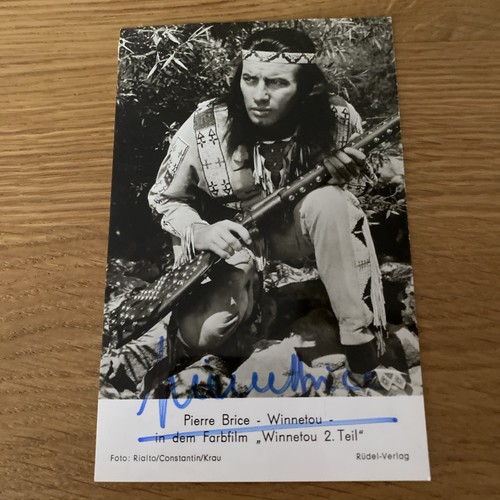 Autogramm pierre brice - -,