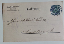 CHEMNITZ Werbekarte Brotfabrik