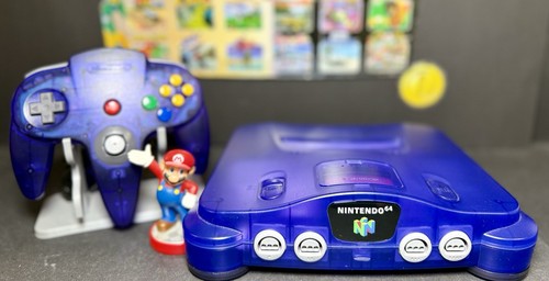 Nintendo clear purple - nintendo,