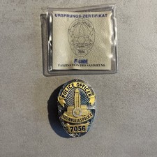Metallabzeichen Badge USA