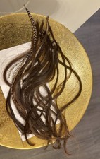 Great Lengths Extensions Braun Echthaar 28 Strähnen 2 x Feder Haarverlängerung
