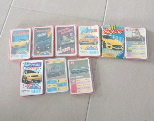 Auto quartett aus den - auto-quartett,