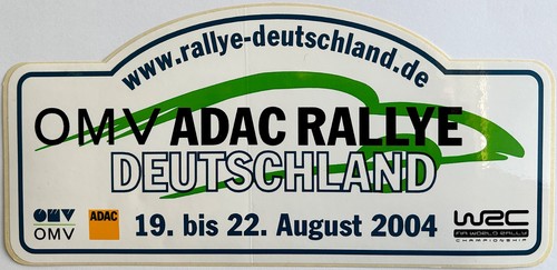 Original aufkleber adac rallye - aufkleber,