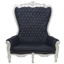Barocksessel sessel schwarz - sessel,