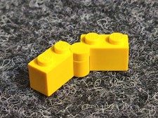 Lego 1 x 3830c01 3831 3830 gelb Scharnier Gelenk Klapp Stein - 375 Ritter Burg