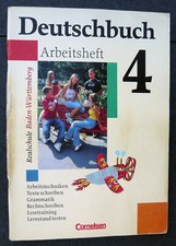 Arbeitsheft 4 Deutschbuch (8. Schuljahr) Cornelsen Realschule