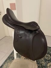 Prestige Springsattel braun, 17/33, Michel Robert-D, gebraucht, 1.Hand