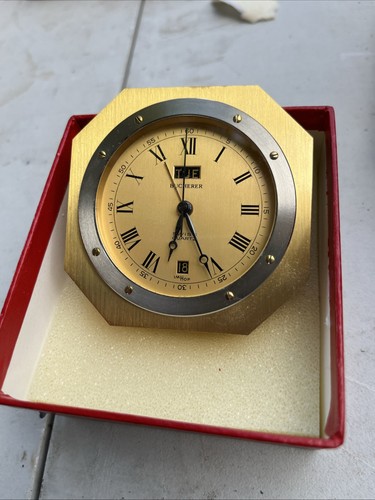 Bucherer swiss quartz tischuhr - bucherer,