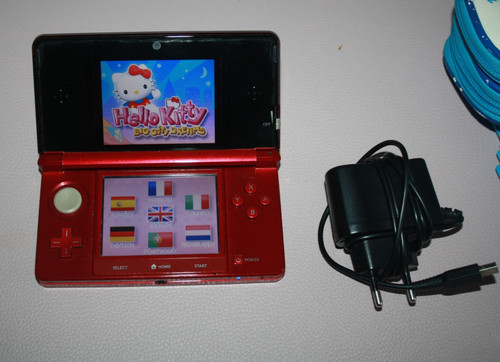 Nintendo 3ds rot 6 spiele - rot,