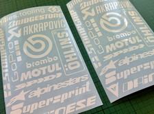 XL-Aufkleberset Sponsoren