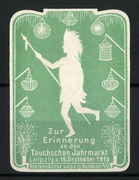 Reklamemarke leipzig - reklamemarke,