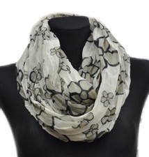 Seide Baumwolle Blumen Tuch