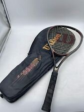 5/2 Wilson / Sledgehammer / Tennisschläger / Erwachsenengriff schwarz-braun Etui