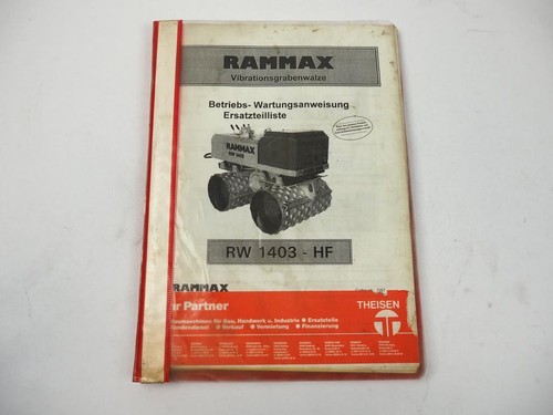 Rammax rw1403 walze - rw1403-hf,
