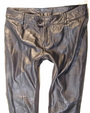 Street One, echt Lamm Lederhose, Gr.36, Lederjeans Biker Lederröhre