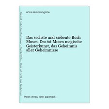 Das sechste und siebente Buch