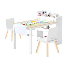 VEVOR Kindertisch 2 Stühle