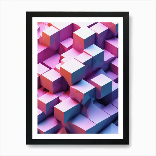 Abstrakte geometrische form - abstrakte, 3d