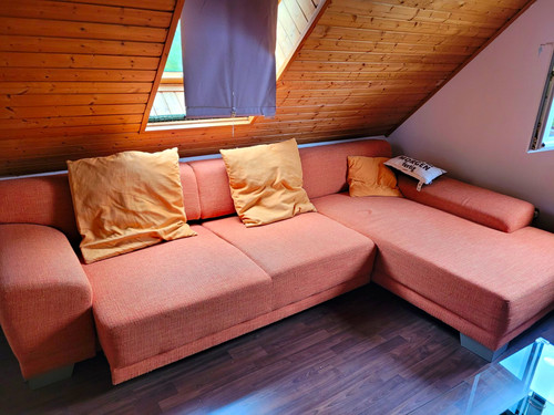 Großes förmiges ecksofa - großes,