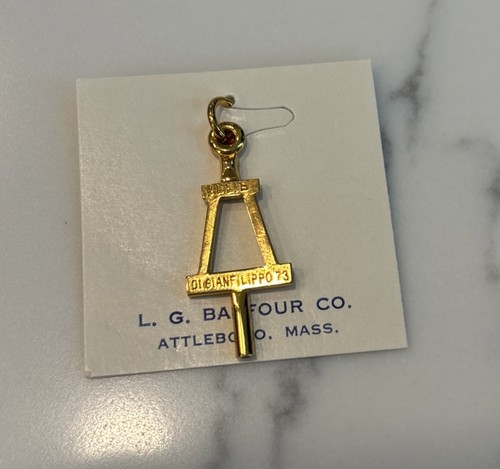 Vintage gold tau - gold, beta