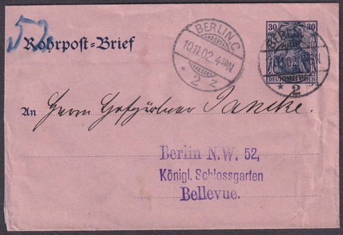 Rohrpost berlin nach - nw, 52