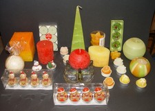 Konvolut Deko- u. Motivkerzen