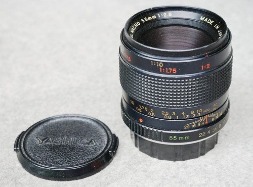 Yashica 55mm makro c - yashica, 2.8/55mm