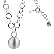 Ernstes Design Collier K150 Edelstahl mit Anhänger Kette Halsschmuck Halskette