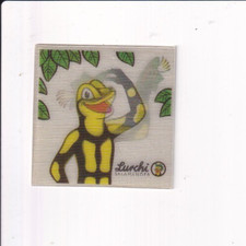 altes Wackelbild Lurchi Salamander Schuhe 5,5x5,5 cm 3-D Vexierbild Kinder